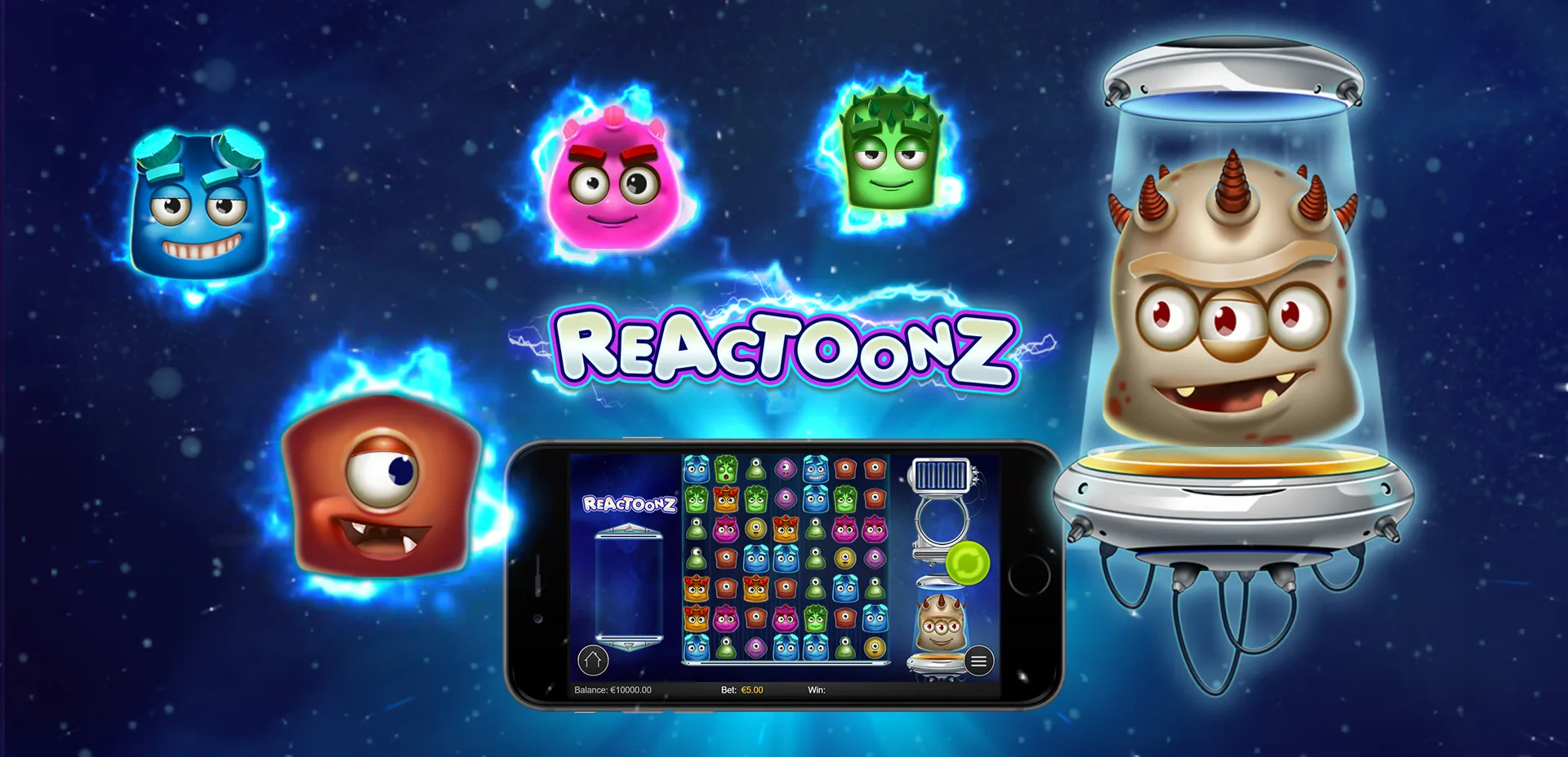 Reactoonz — Play’n GO